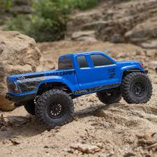 AXIAL	1/24 SCX24 Base Camp 4x4 Rock Crawler Brushed RTR - BLUE