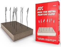AKI Compressed Cardboard Base for Metal Painting Clips #9127
