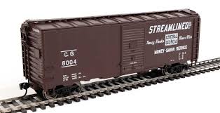 WALTHERS HO 40' AAR Modified 1937 Box Car, Central of Georgia #6004