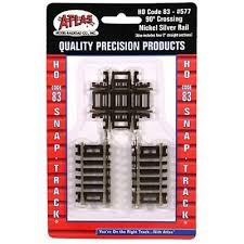 ATLAS HO Code 83 Track 90-Degree Crossing
