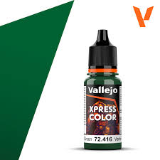 VALLEJO 18ml Bottle Troll Green Xpress Color