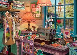 RAVENSBURGER 1000-PIECE PUZZLE The Sewing Shed