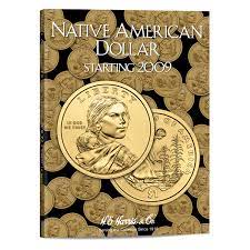 H.E. HARRIS The Sacagawea Dollar 2000-2004 Coin Folder