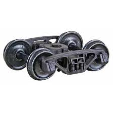 KADEE HO Barber(R) S-2-B 70-Ton Friction Bearing Self-Centering HGC Trucks -- Code 110 (.110") 33" Smooth-Back RP-25 Wheels 1 Pair