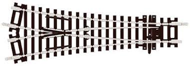 PECO HO Setrack Code 100 Medium Radius Wye Turnout w Insulfrog
