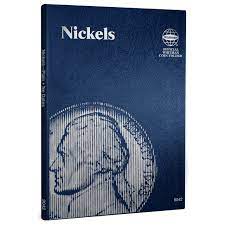 WHITMAN Nickels Plain Coin Folder