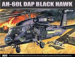 ACADEMY 1/35 AH60L DAP Black Hawk Helicopter