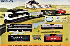 HO BACHMANN THOROUGHBRED TRAIN SET
