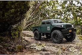 AXIAL SCX24 40's 4 Door Dodge Power Wagon GRN