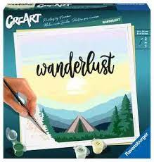 CREART Wanderlust Paint by Numbers Kit