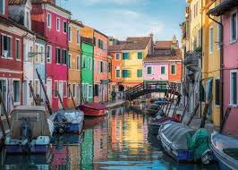 RAVENSBURGER 1000-PIECE PUZZLE Burano,Italy