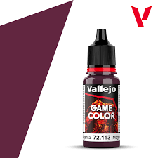 VALLEJO 18ml Bottle Deep Magenta Game Color