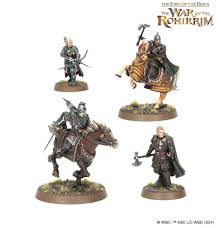 LORD OF THE RINGS Middle-earth Strategy Battle Game Haleth & Háma, Princes of Rohan