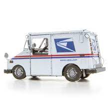 METAL EARTH USPS LLV Mail Truck