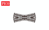 PECO HO Code 100 Crossing, Short 24° - Insulfrog