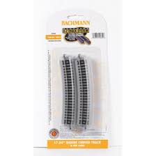 BACHMANN N 17.50" Radius Curved Track 6 pcs