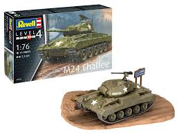 REVELL 1/76 M24 Chaffee Tank