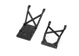 TRAXXAS Black Front and Rear Skid