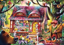 RAVENSBURGER 1000-PIECE PUZZLE  Dean MacAdam: Come in Red Riding Hood
