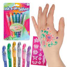 TOYSMITH INK-A-DO TATTOO PENS