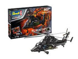 REVELL 1/72 James Bond Eurocopter Tiger Helicopter from GoldenEye Movie w/paint & glue