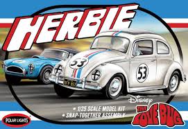 POLAR LIGHTS 1/25 Herbie The Love Bug VW Beetle Racing Car (Snap)