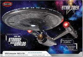 POLAR LIGHTS SS Enterprise Strange New Worlds Model Kit 1/1000