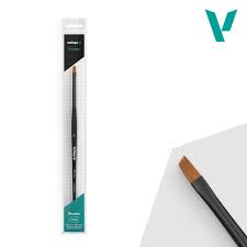 VALLEJO Blender Flat Angled Small Synthetic Brush