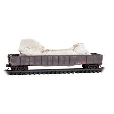 MICRO TRAINS N 50' Gondola Weathered Union Pacific - Rd# 30017