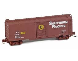 MICRO TRAINS Z SP 40’ Standard Boxcar Single Door #606106
