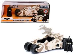 JADA 1/24 The Dark Knight 2008 Batmobile w/Batman Figure