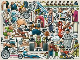 RAVENSBURGER 750-PIECE PUZZLE Athletic Fit