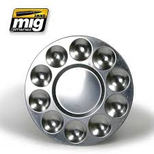 MIG Aluminum Paint Palette 10 wells