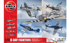 AIRFIX 1:72 D-Day Fighters Gift Set