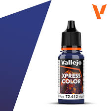 VALLEJO 18ml Bottle Storm Blue Xpress Color