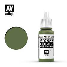 VALLEJO 17ml Bottle Olive Green Model Color