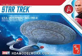 AMT 1/2500 Star Trek The Next Generation USS Enterprise NCC1701D (Snap)
