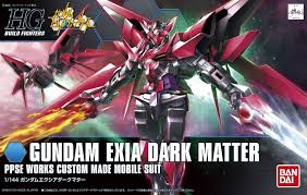 BANDAI HGBF 1/144 #13 Gundam Exia Dark Matter