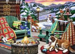 500-LARGE-PIECE Après All Day PUZZLE