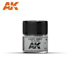 AKI Real Colors: Light Grey FS36495 Acrylic Lacquer Paint 10ml Bottle