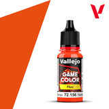 VALLEJO 18ml Bottle Orange Fluorescent Game Color