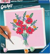 CREART Poppy Bouquet 8x8