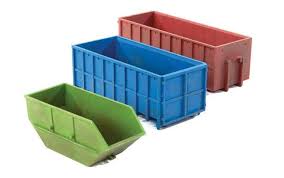 WALTHERS HO  Industrial Dumpsters (8)