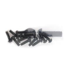 WALTHERS Nylon Round Head Machine Screws pkg(12) -- 1-72; 1/4 x .073" .64 x .19cm