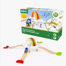 BRIO My First Railway Light Up Rainbow Set