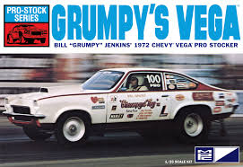 MPC 1/25 1972 Chevy Vega Bill Grumpy Jenkin's Pro Stock Drag Car