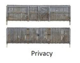 WOODLAND SCENICS HO Scenic: Privacy Fence