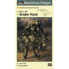 HASEGAWA 1/20 Maschinen Krieger PHJ101 Humaniod Unmanned Interceptor Grober Hund