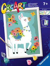 CREART No Probllama Paint by Number 7x10