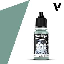 VALLEJO 18ml Bottle Medium Grey Blue Model Color